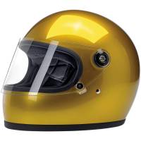 Biltwell Inc. - Biltwell Inc. Gringo S Solid Helmet - 1003-332-102 - Metallic Yukon Gold - Small - Image 1
