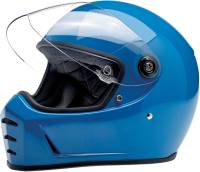 Biltwell Inc. - Biltwell Inc. Lane Splitter Solid Helmet - 1004-129-101 - Gloss Tahoe Blue - X-Small - Image 2