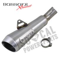 Bassani Manufacturing - Bassani Manufacturing 4in. Megaphone Slip-On - Stainless Steel - 5Z617SS - Image 1