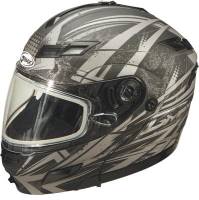 G-Max - G-Max GM54S Highmark Snow Helmet - G2544553 TC17 - Flat Black/Silver - X-Small - Image 1