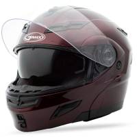 G-Max - G-Max GM54 Solid Helmet - G1540108 - Wine - 2XL - Image 1