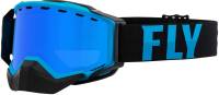 Fly Racing - Fly Racing Zone Snow Goggles - FLB-049 - Blue/Black / Sky Blue Mirror Blue Lens - OSFM - Image 1