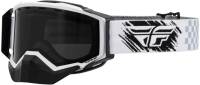 Fly Racing - Fly Racing Zone Snow Goggles - FLB-052 - White/Black / Dark Smoke Lens - OSFM - Image 1