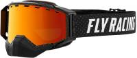 Fly Racing - Fly Racing Zone Snow Goggles - FLB-053 - Black/Gray / Red Mirror Brown Lens - OSFM - Image 1
