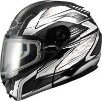 G-Max - G-Max GM64S Carbide Snow Helmet - G2641603 TC-15 - Matte Black/White - X-Small - Image 1