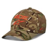 Alpinestars - Alpinestars Ride Multicam Hat - 1230-81008-6040-L/XL - Green/Orange - Lg-XL - Image 1