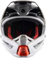 Alpinestars - Alpinestars SM5 Rayon Helmet - 8304121-928-2X - Light Gray/Black/Silver Matte - 2XL - Image 4