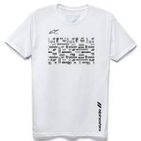 Alpinestars - Alpinestars Chaotic T-Shirt - 1230-72109-20-2XL - White - 2XL - Image 1