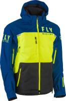 Fly Racing - Fly Racing Carbon Jacket - 470-41312X - Blue/Hi-Vis/Black - 2XL - Image 1
