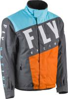 Fly Racing - Fly Racing SNX Pro Jacket - 470-4114YXS - Orange/Light Blue/Black - X-Small - Image 1