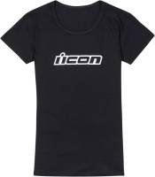 Icon - Icon Classic Womens T-Shirt - 3031-3929 - Black - 2XL - Image 1