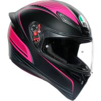 AGV - AGV K-1 Warm-Up Helmet - 210281O2I000605 - Black/Pink - Small - Image 1
