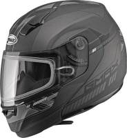 G-Max - G-Max MD04 Quadrant Snow Helmet - G2041455 TC-21F - Flat Dark Silver - Medium - Image 1