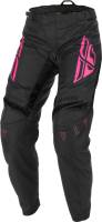 Fly Racing - Fly Racing F-16 Womens Pants - 374-83004 - Black/Pink - 0-2 - Image 4