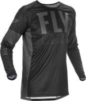Fly Racing - Fly Racing Lite Jersey - 374-7202X - Black/Gray - 2XL - Image 1