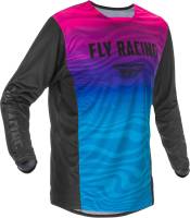 Fly Racing - Fly Racing Kinetic K121 Special Edition Jersey - 374-5292X - Black/Pink/Blue - 2XL - Image 1
