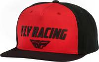 Fly Racing - Fly Racing Fly Evo Hat - 351-0120 - Red/Black - OSFM - Image 1