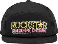 Fly Racing - Fly Racing Fly Rockstar Hat - 351-0134 - Black/Yellow - OSFM - Image 2