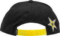Fly Racing - Fly Racing Fly Rockstar Hat - 351-0134 - Black/Yellow - OSFM - Image 3