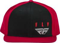Fly Racing - Fly Racing Fly Kinetic Hat - 351-0119 - Red/Black - OSFM - Image 2