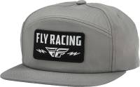 Fly Racing - Fly Racing Fly Bolt Hat - 351-0130 - Gray - OSFM - Image 1