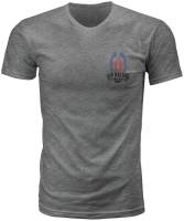 Fly Racing - Fly Racing Fly Power Ballad Tee - 352-06472X - Dark Gray Heather - 2XL - Image 1