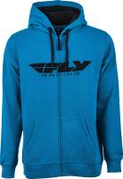Fly Racing - Fly Racing Fly Corporate Zip Up Hoodie - 354-01952X - Blue/Black - 2XL - Image 1