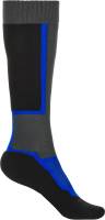 Fly Racing - Fly Racing MX Youth Socks - 350-0513Y - Black/Gray/Blue - OSFM - Image 1