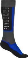 Fly Racing - Fly Racing MX Youth Socks - 350-0513Y - Black/Gray/Blue - OSFM - Image 2