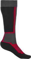 Fly Racing - Fly Racing MX Youth Socks - 350-0512Y - Black/Gray/Red - OSFM - Image 1
