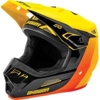 Answer - Answer AR3 Pace Helmet - 0411-0639-9851 - Yellow/Black/Orange - X-Small - Image 1