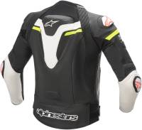 Alpinestars - Alpinestars Missile Ignition Airflow Leather Jacket - 3100220-125-58 - Black/White/Fluo Yellow - 58 - Image 2