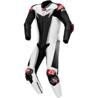 Alpinestars - Alpinestars GP Tech One-piece Leather Suit V3 - 3156819-1219-50 - Black/White/Silver - 50 - Image 1