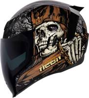 Icon - Icon Airflite Uncle Dave Helmet - 0101-12671 - Black - X-Small - Image 3