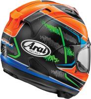 Arai Helmets - Arai Helmets Corsair-X Van Der Mark Helmet - 685311170248 - Black/Orange - Small - Image 2