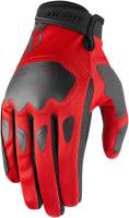 Icon - Icon Hooligan Gloves - 3301-3878 - Red - 4XL - Image 1