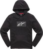 Alpinestars - Alpinestars Stat Pullover Hoodie - 1210-51100-10-2X - Black - 2XL - Image 1