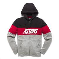 Alpinestars - Alpinestars Grupo Zip Hoodie - 1210533001028M - Black/Gray Heather - Medium - Image 1