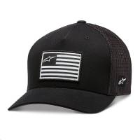 Alpinestars - Alpinestars Flag Hat - 1210-81100-10-LG/XL - Black - Lg-XL - Image 1
