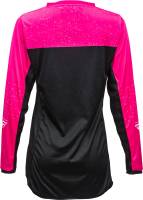 Fly Racing - Fly Racing Lite Womens Jersey - 373-626M - Neon Pink/Black - Medium - Image 2