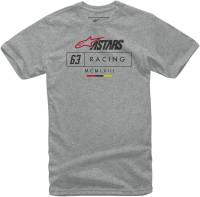 Alpinestars - Alpinestars Formula T-Shirt - 1210720061026L - Gray Heather - Large - Image 1
