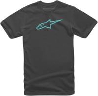 Alpinestars - Alpinestars Ageless T-Shirt - 1032720301076L - Black/Turquoise - Large - Image 1