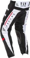 Fly Racing - Fly Racing Kinetic K120 Pants - 373-43328 - Black/White/Red - 28 - Image 2