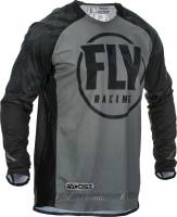 Fly Racing - Fly Racing Evolution DST Jersey - 373-220S - Black/Gray - Small - Image 1