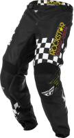 Fly Racing - Fly Racing Kinetic Rockstar Pants - 373-02330 - Black/White - 30 - Image 4