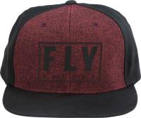Fly Racing - Fly Racing Fly Gasket Hat - 351-0975 - Black/Red - OSFA - Image 2