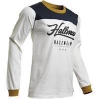 Thor - Thor Hallman GP Jersey - 3030-17921 - Vintage White - Small - Image 1