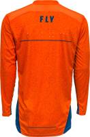 Fly Racing - Fly Racing Lite Hydrogen Jersey - 373-7232X - Orange/Navy - 2XL - Image 2