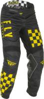 Fly Racing - Fly Racing Kinetic Mesh Rockstar Pants - 374-32828 - Rockstar Black/Red/Yellow - 28 - Image 1