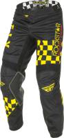 Fly Racing - Fly Racing Kinetic Mesh Rockstar Pants - 374-32828 - Rockstar Black/Red/Yellow - 28 - Image 4